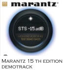 Marantz 15 th edition demotrack